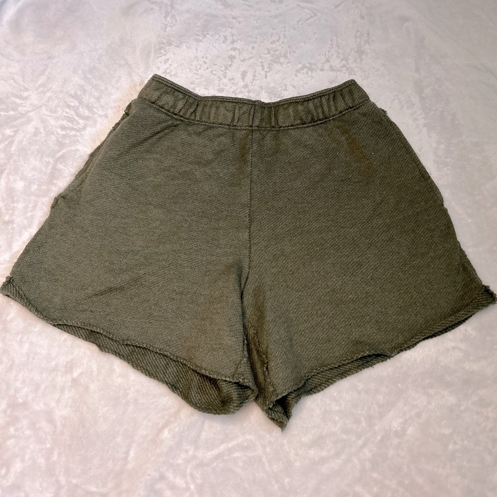 Green Aerie Stretchy Soft Shorts